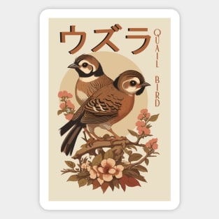 quail birds Magnet